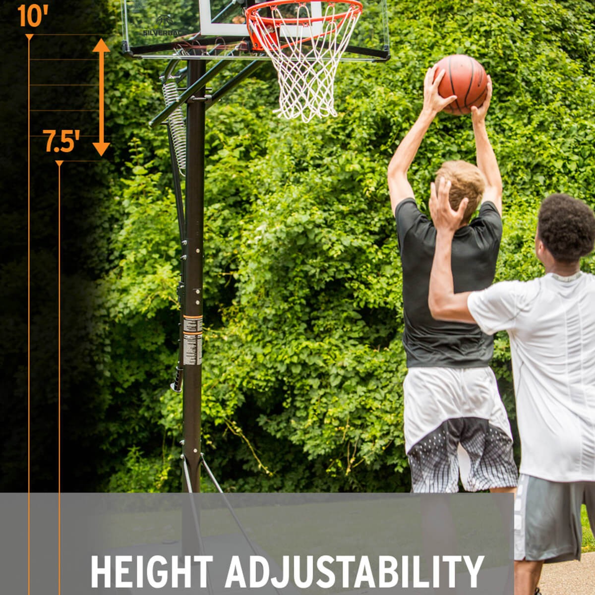 Goaliath GoTek 50 mobile basketball system