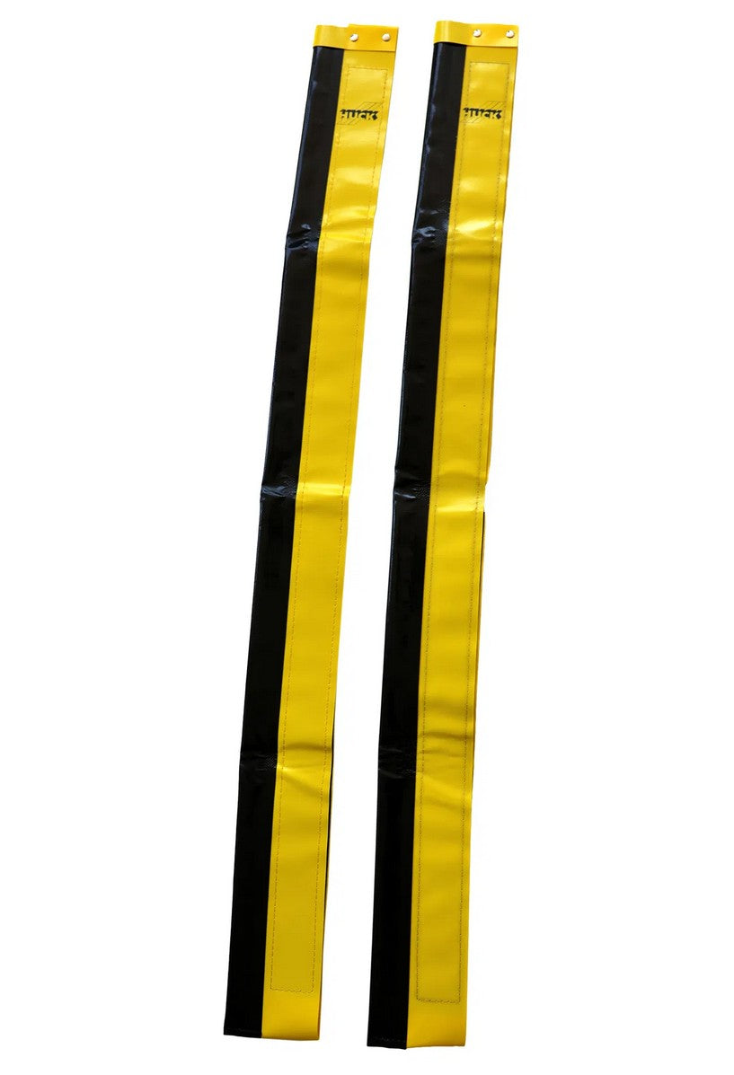 Huck Beach-Volleyball, Antennentasche (gelb), mit Klettverschluss