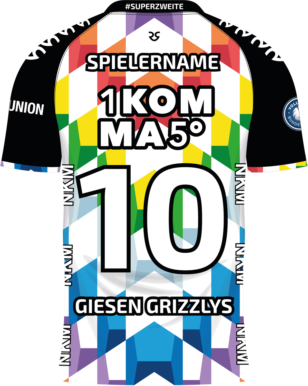 Bundesliga-Trikot der TSV GIESEN GRIZZLYS II 2026/27, exklusiv