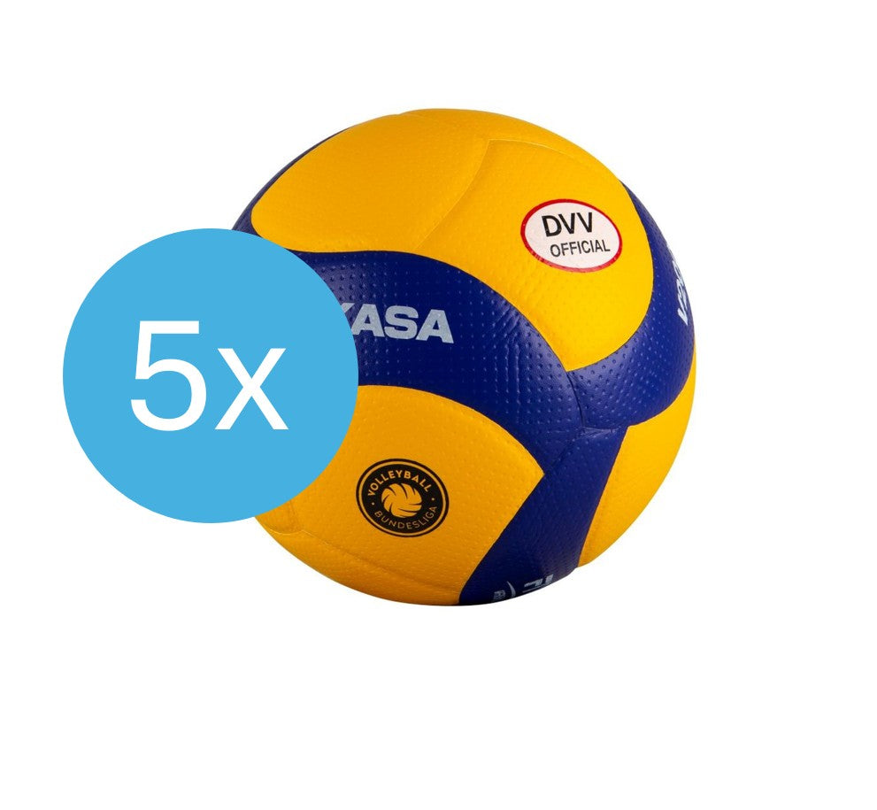 5x Mikasa V200W-DVV1 VBL