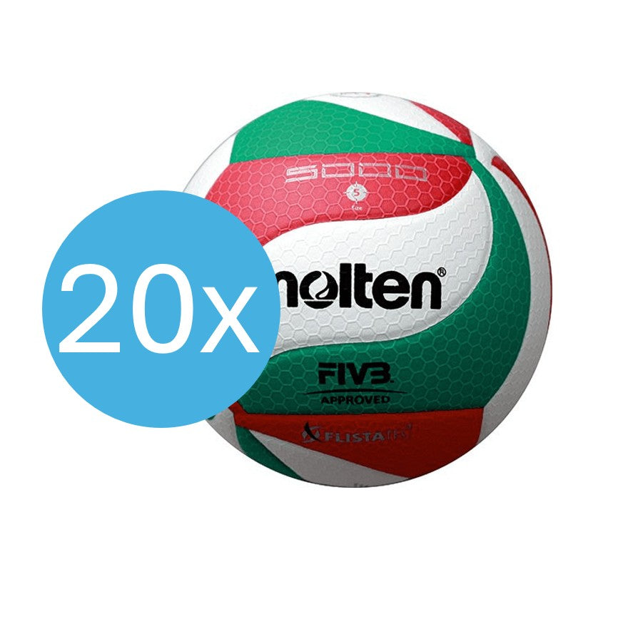 20x Molten V5M5000-DE Flistatec