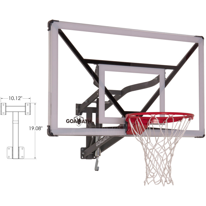Goaliath GoTek 54 mobile basketball system