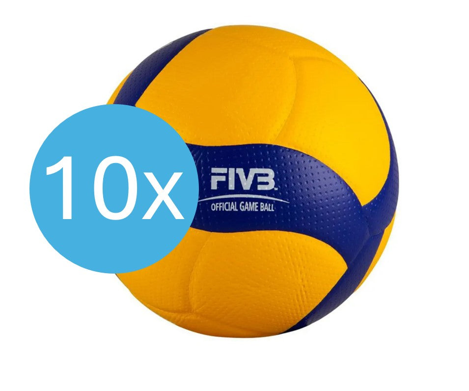 10x Mikasa V200W-FIVB
