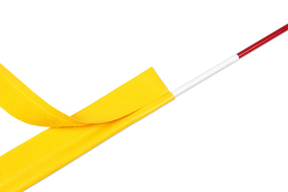 Funtec Beachvolleyball Netzanlage Beach Champ 8,5 m (BD) auf Fundamenten