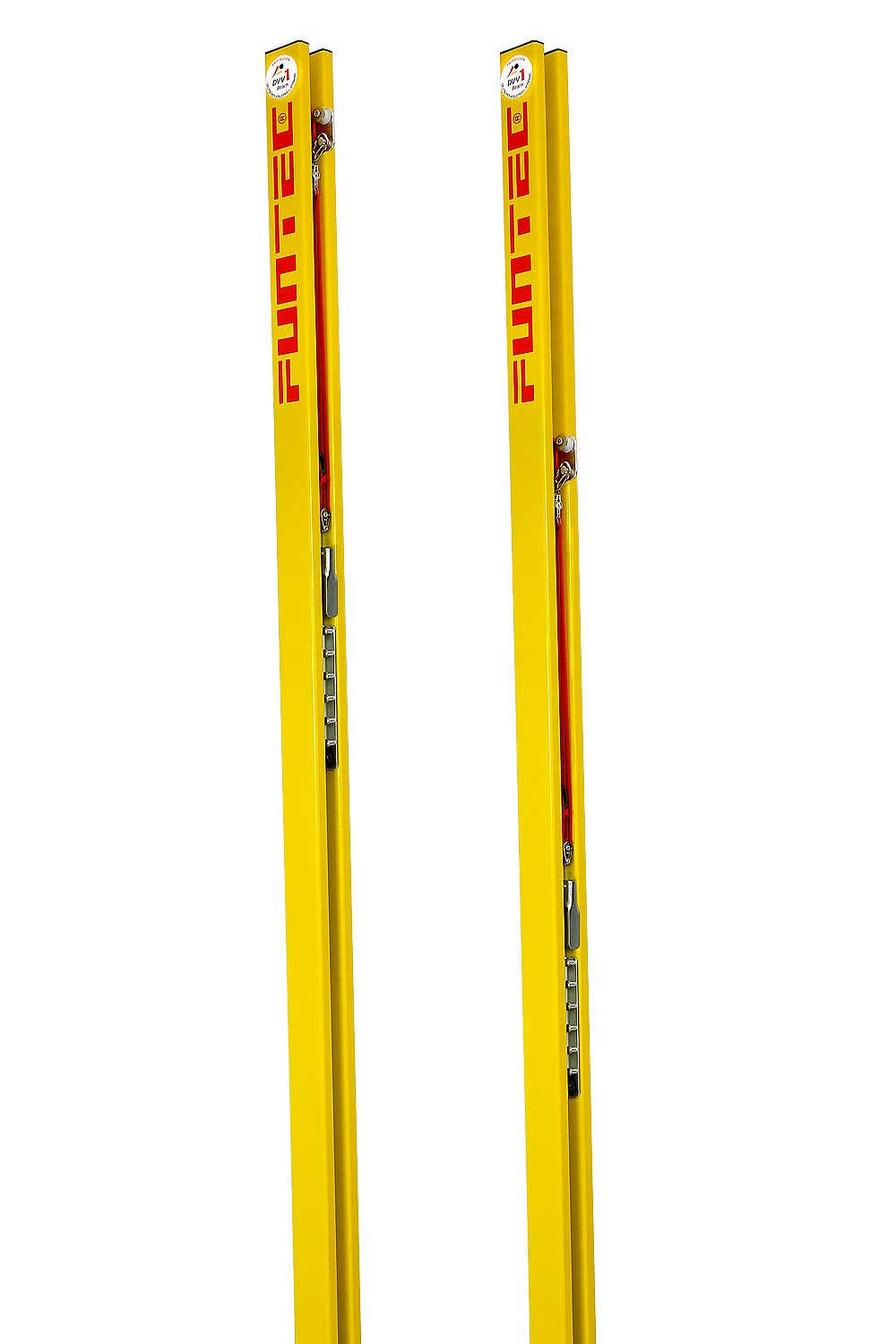 Funtec Beachvolleyball Netzanlage Beach Champ 8,5 m (CB) freistehend