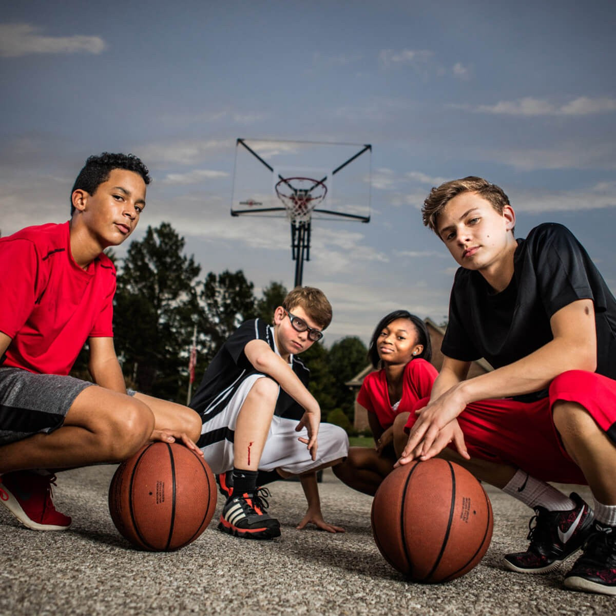 Goaliath GoTek 50 mobile basketball system