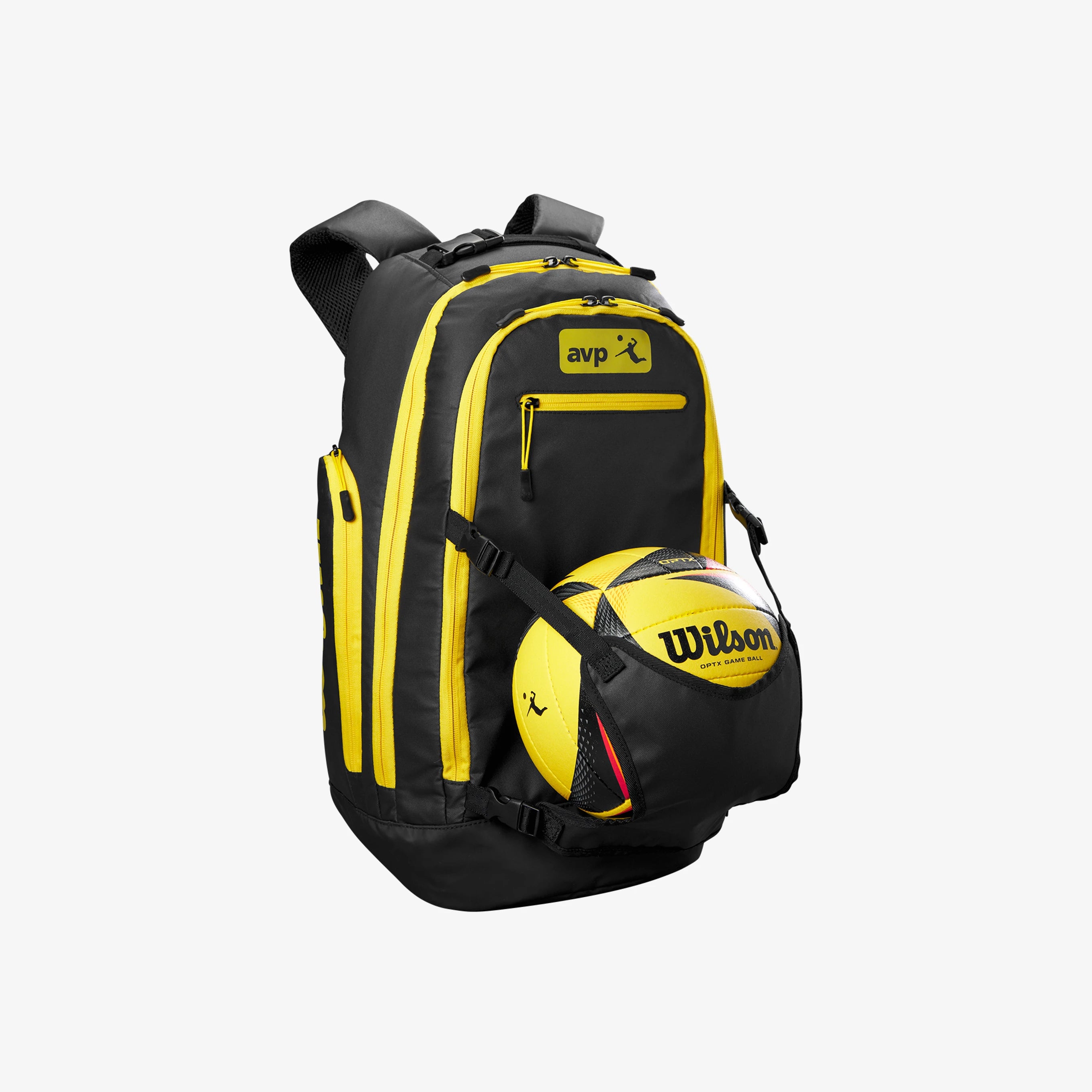 Wilson AVP Rucksack Unisex Beachvolleyball schwarz/gelb