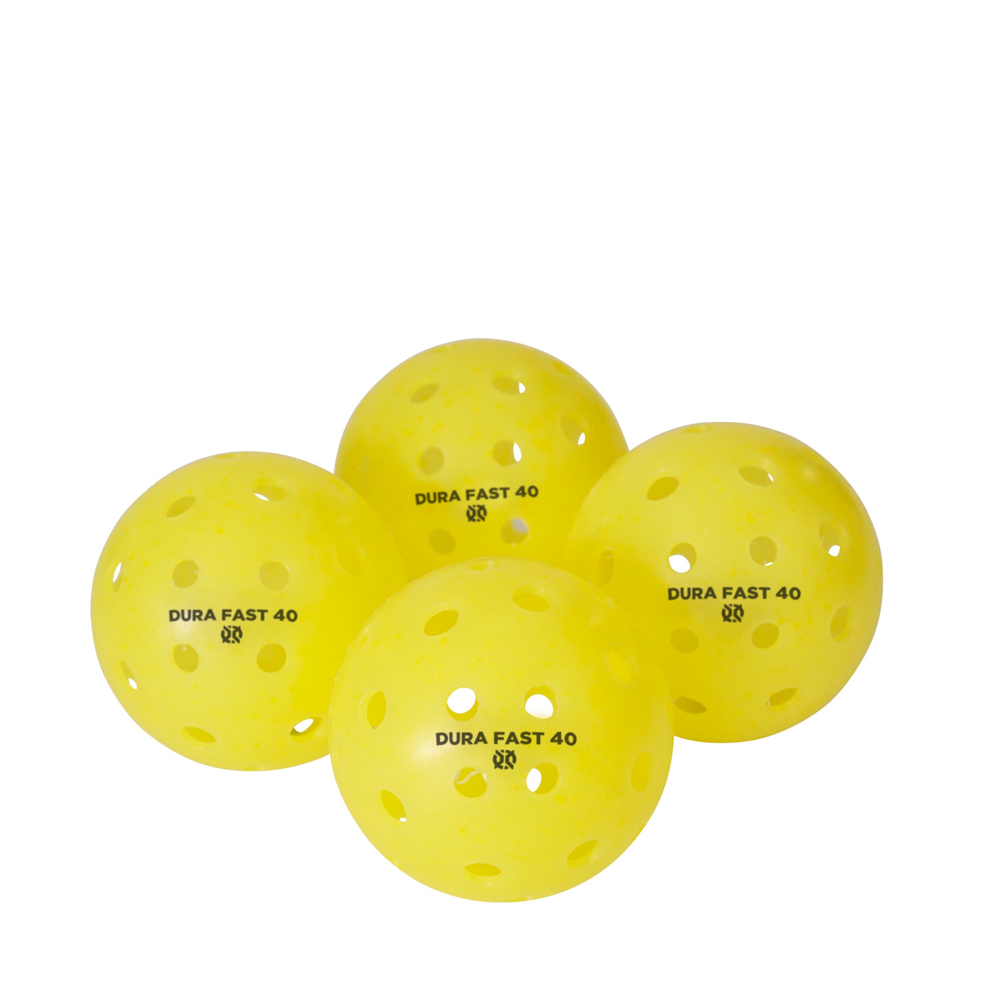 Onix Dura Fast Outdoor Yellow 4-Pack - Pickleballs