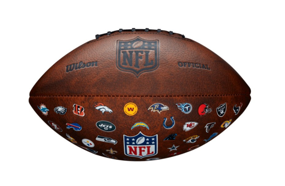 Wilson NFL OFF Throwback 32 Team Logo