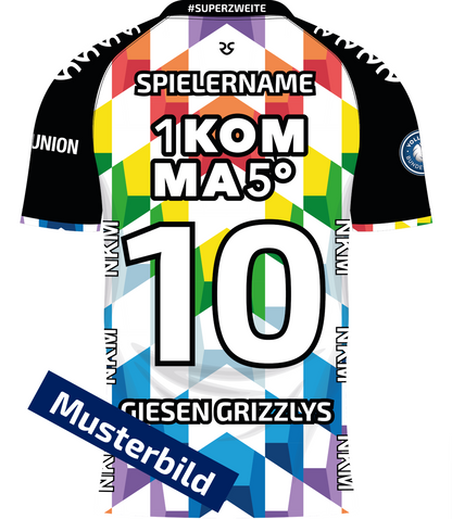 Bundesliga-Trikot der TSV GIESEN GRIZZLYS II 2026/27, exklusiv