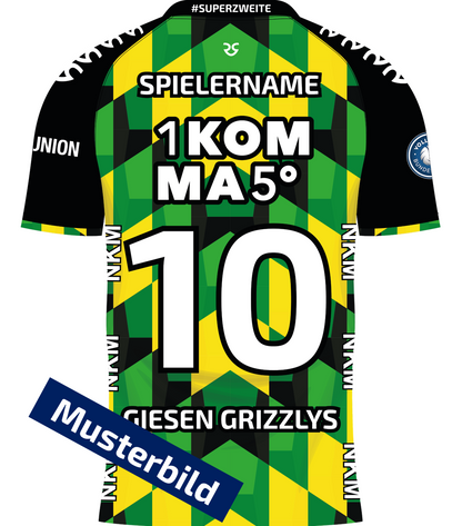 Bundesliga-Trikot der TSV GIESEN GRIZZLYS II 2026/27, exklusiv