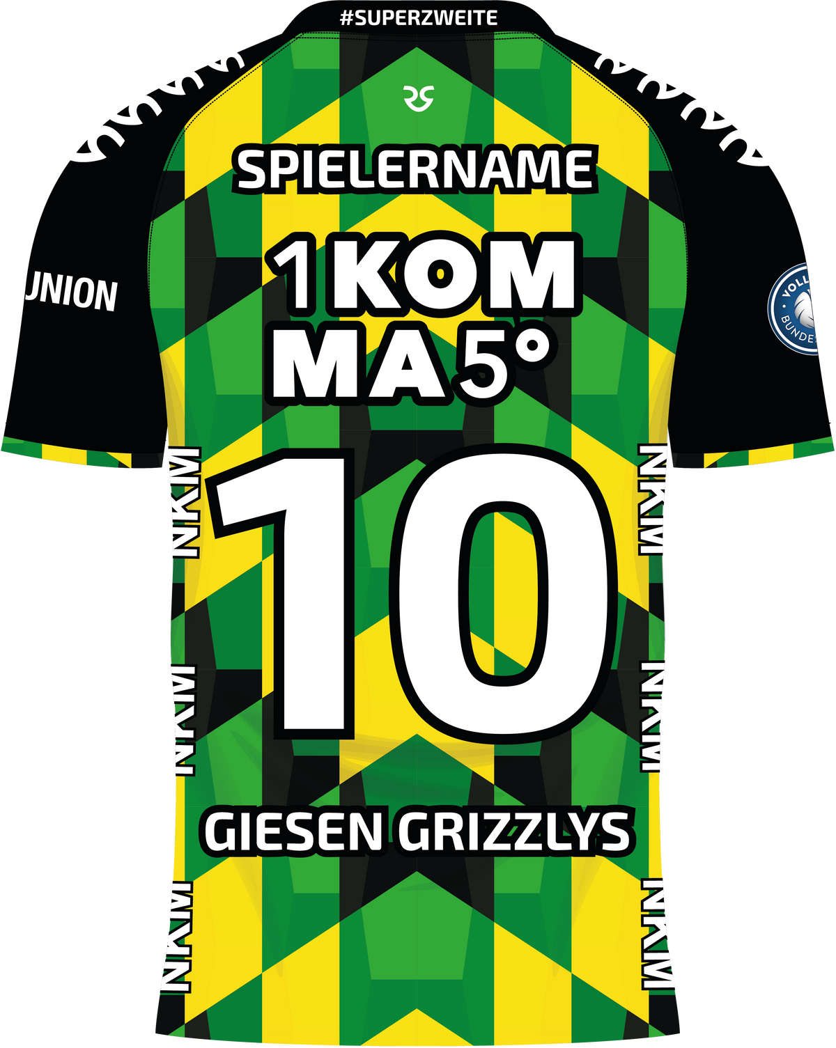 Bundesliga-Trikot der TSV GIESEN GRIZZLYS II 2026/27, exklusiv