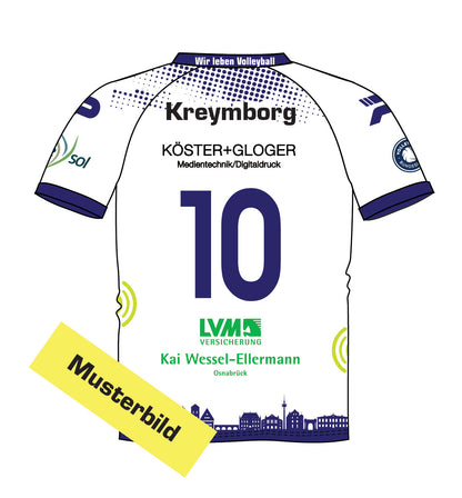 Bundesliga-Trikot des VC Osnabrück, exklusiv