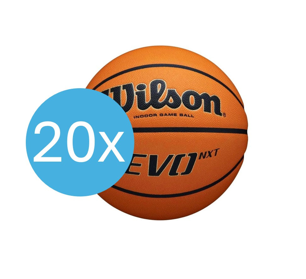 20x Wilson EVO Nxt Fiba Game Ball